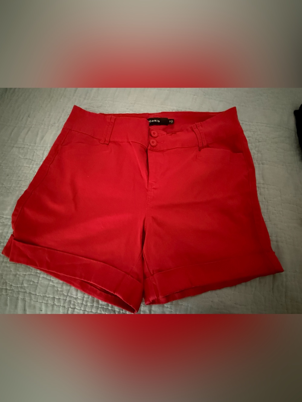 torrid Red High Waist Women’s Shorts
